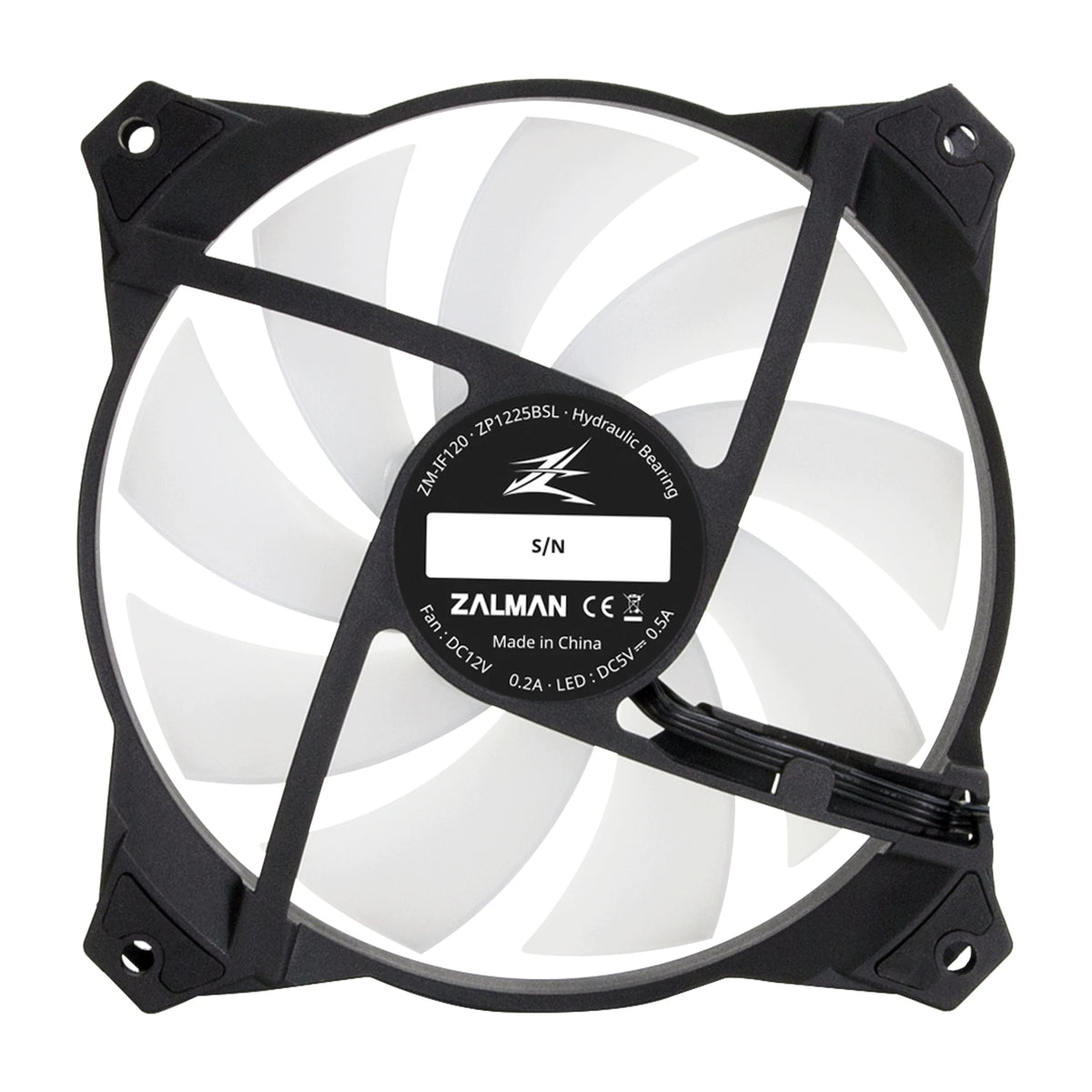 Zalman ZM-IF120 Infinity Mirror – 120 mm ARGB-fläkt